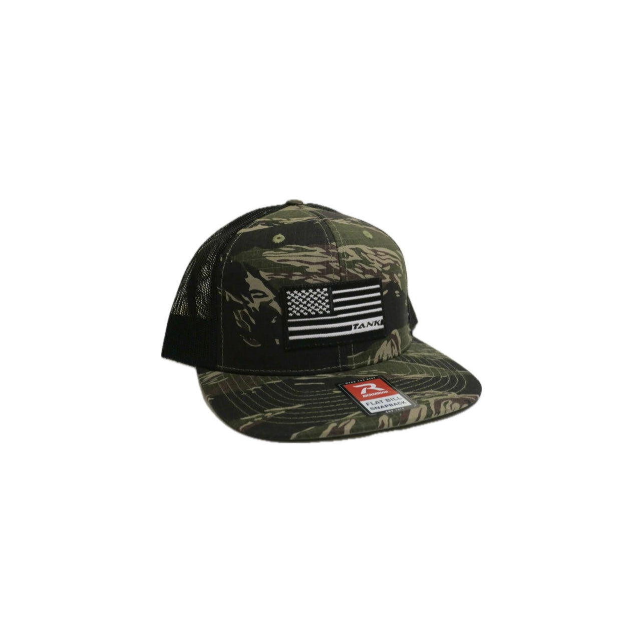 TIGER STRIPE AMERICAN FLAG HAT
