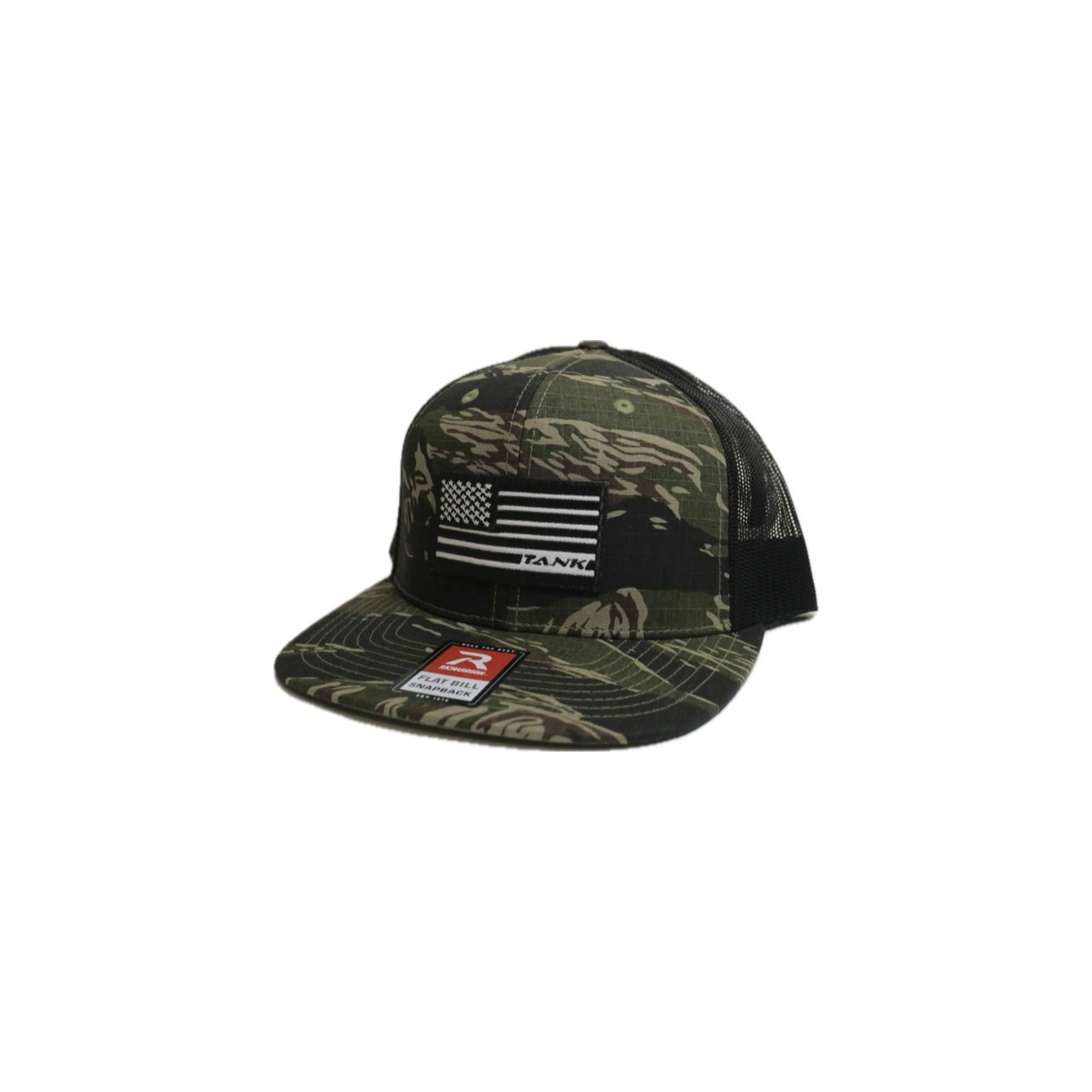 TIGER STRIPE AMERICAN FLAG HAT